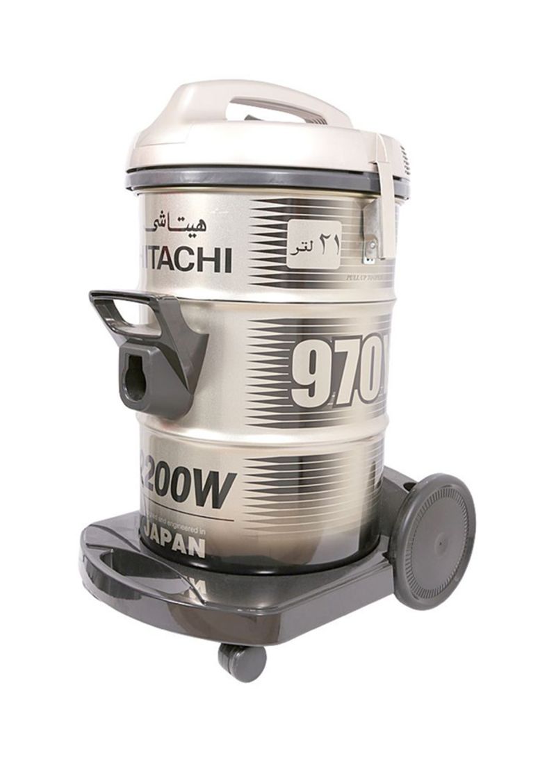 Can Type Vacuum Cleaner 2200W CV975YR24CBSTG Black/Gold